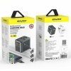 AWEI Adapter siec 2xUSB+3xUSB-C C-39 35W4w1 US/AU/EU/UK czarny/black Universal Travel GaN Charger